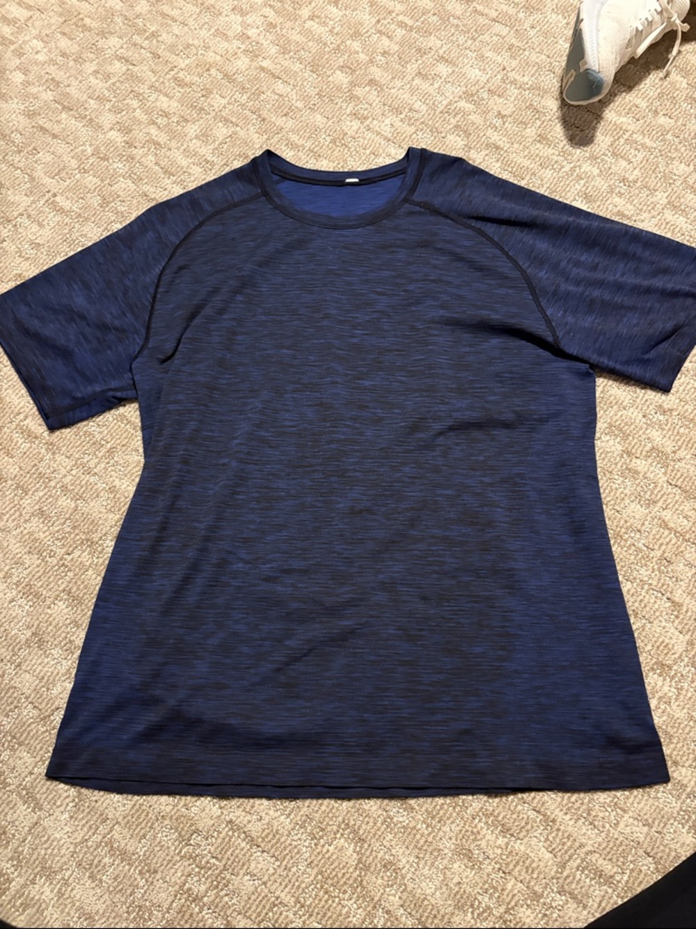 lululemon athletica Navy Short-Sleeve Crew Neck Tee
